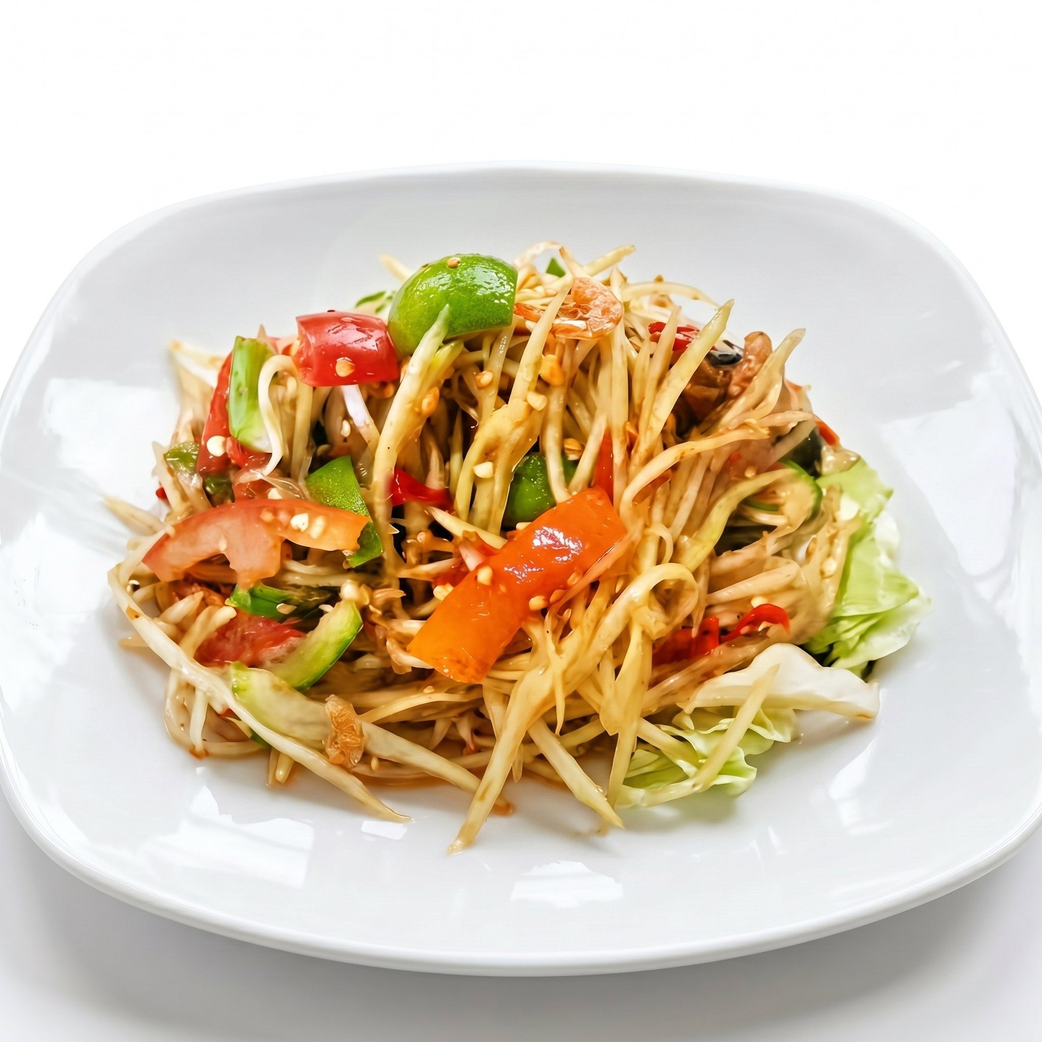 TumMakhonung (Papaya Salad).