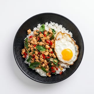 Thai Holy Basil Stir-Fry (Thai Style)