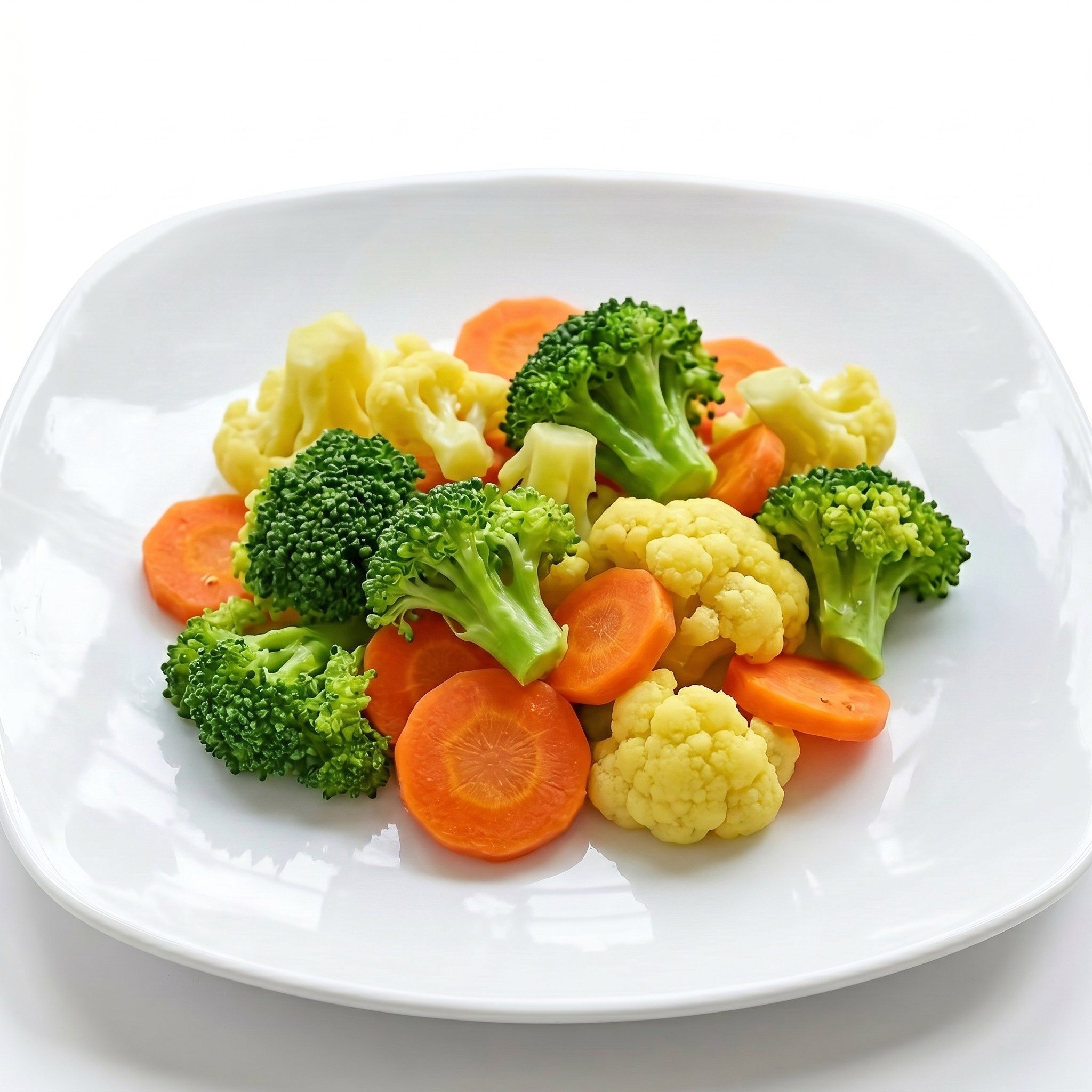 Steamed Mix Vegetables.