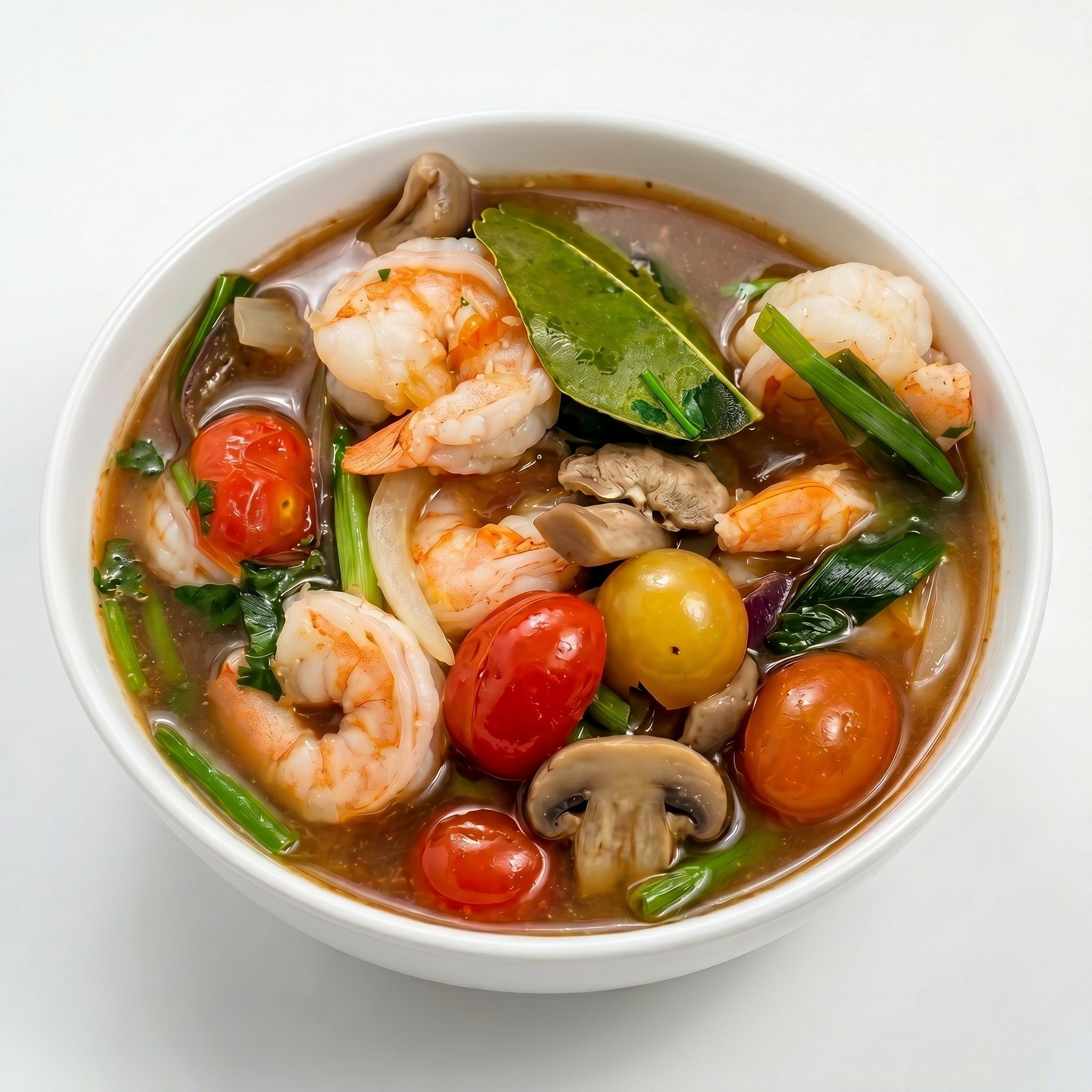 Tom Yum Seafood.