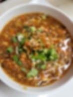 Hot & Sour Soup.